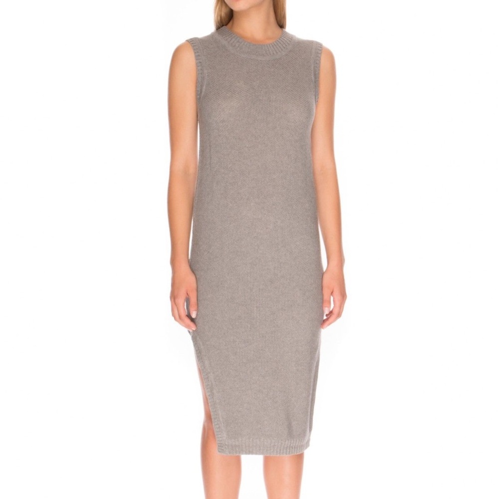 Finders Keepers | Cheap Talk Knit Dress | Grey